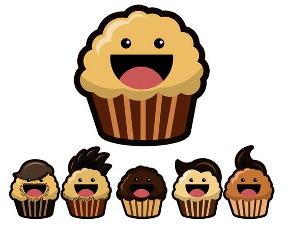 564x463 Muffin Men By Fariq Aziz, Via Behance Cuteness Not To Be Ignored
