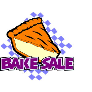 300x300 Bake Sale Sign Clipart