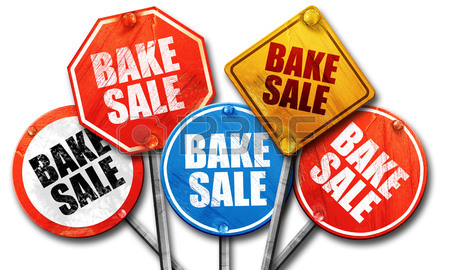 450x270 Bake Sale, 3d Rendering, Street Signs Stock Photo, Picture