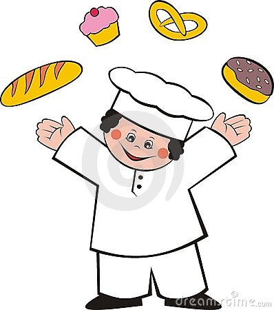 398x450 Baker Clipart