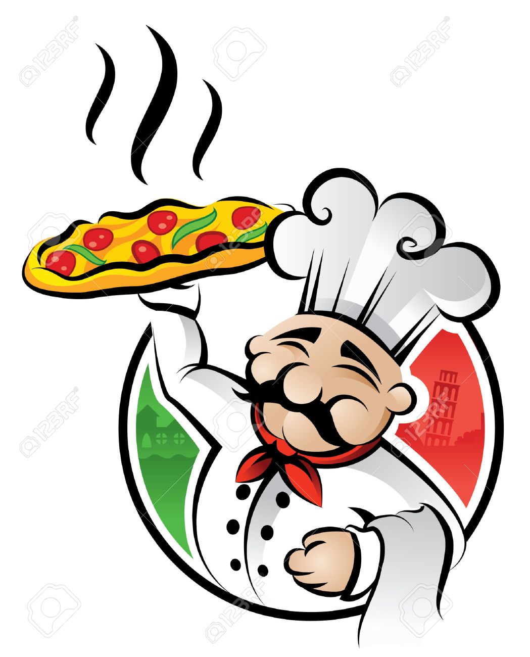 1049x1300 6,971 Pizza Chef Stock Vector Illustration And Royalty Free Pizza