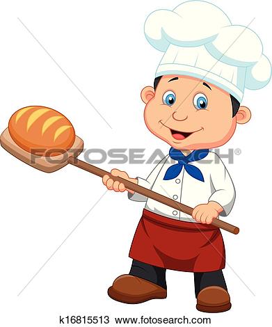 391x470 Cartoon Clipart Baker