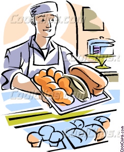244x300 Baker Vector Clip Art