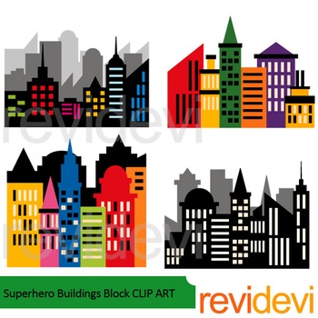 350x350 Building Clipart Superhero