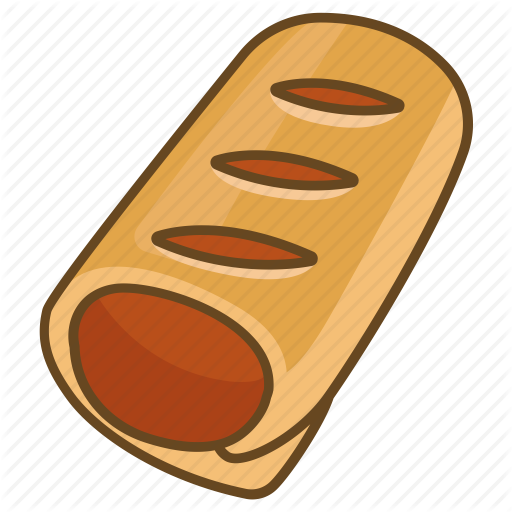 512x512 Bakery, Meat, Mince, Pastry, Roll, Sausage, Strudel Icon Icon