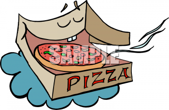 350x228 Royalty Free Pizza Clip Art, Food Clipart