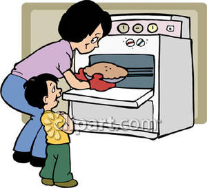 300x273 Baking Clipart Open Oven