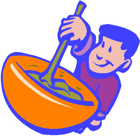 490x476 Bake A Cake Clipart