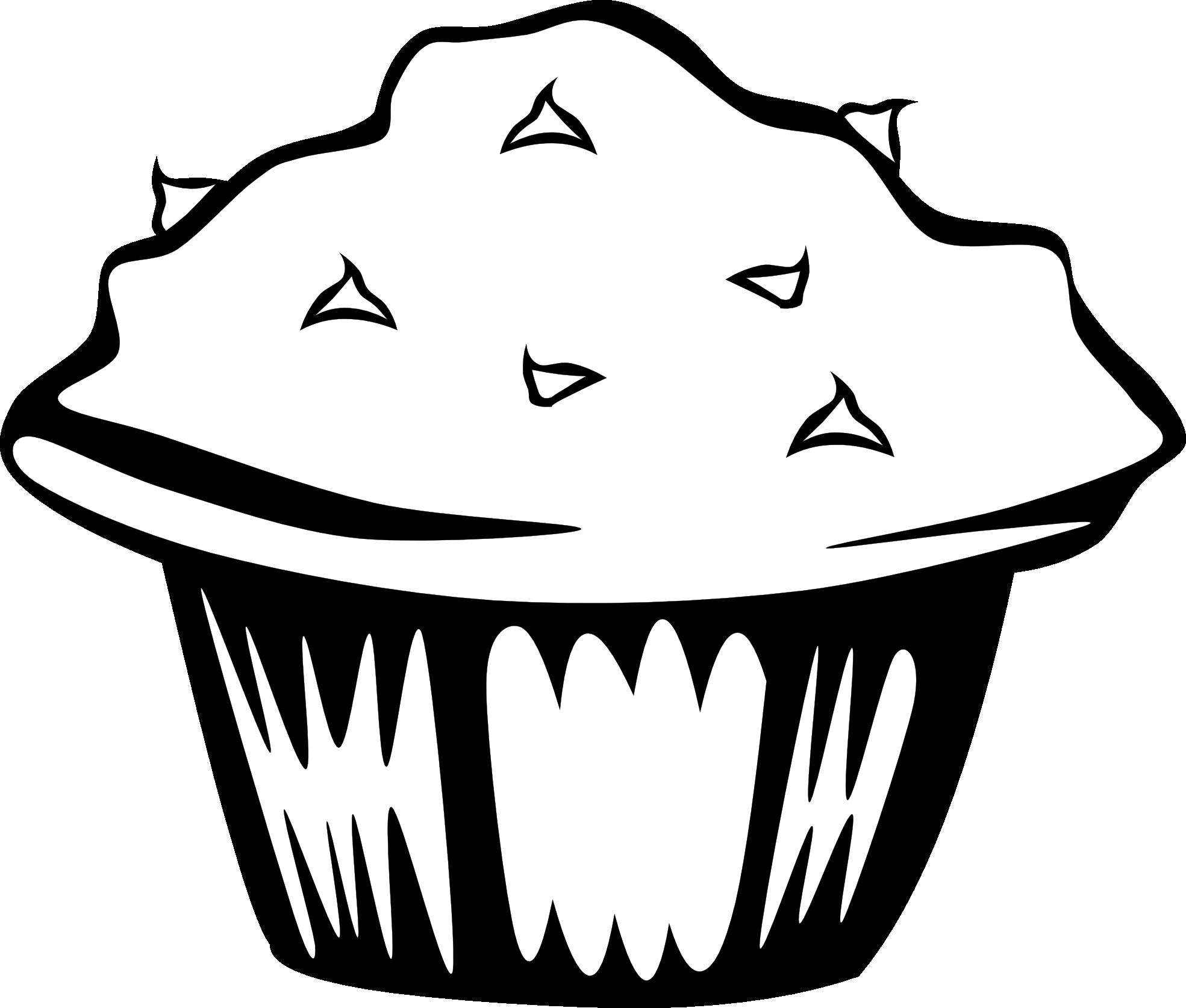 Baking Clipart Black And White