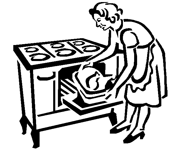 572x503 Mom Baking Pie Clipart Cliparthut