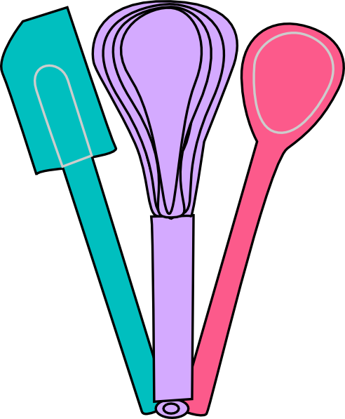 492x597 Baking Utensils Clip Art