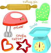 166x170 Baking Clip Art
