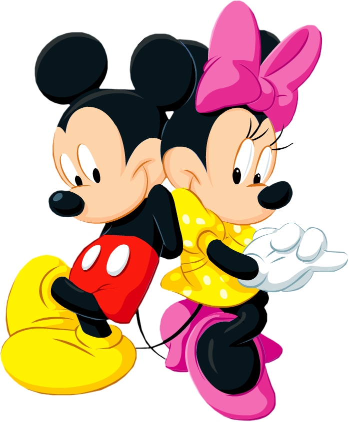 698x845 Mickey And Minnie Baking Clipart
