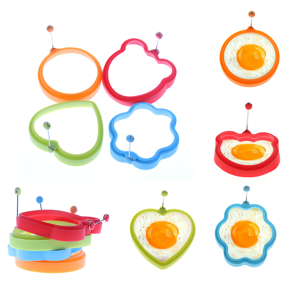 1000x1000 4 Shapes Home Kitchen Accessories Silicone Fried Egg Mold Cooking
