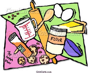 300x248 Chefs Hats With Baking Utensils Clipart