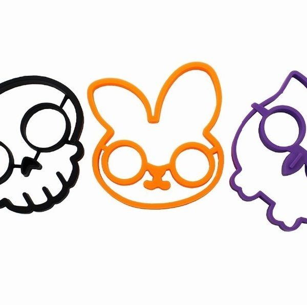 600x596 Cooking Tools Fried Egg Kitchen Gadgets Owl Skull Rabbit Shape