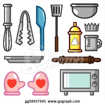 350x349 Gallery For Gt Chefs Hats With Baking Utensils Clipart