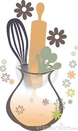 269x450 Baking Utensils Clipart