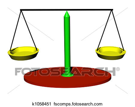 450x357 Clipart Of Balance K1058451