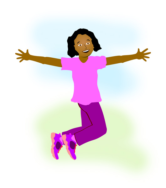 530x600 Children On Balance Clipart Free