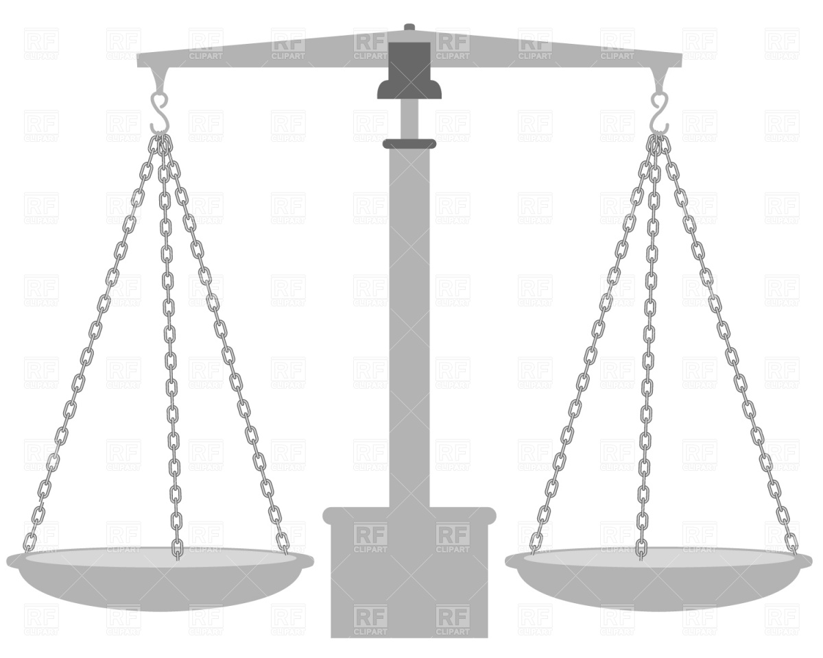 1200x960 Scales Of Justice Royalty Free Vector Clip Art Image