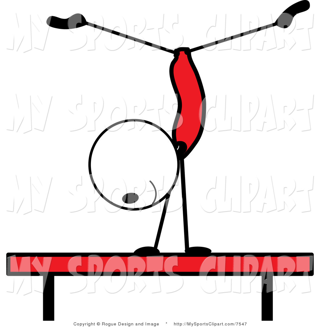 1024x1044 Sports Clip Art Of A Stick Person On The Balance Beam By Pams