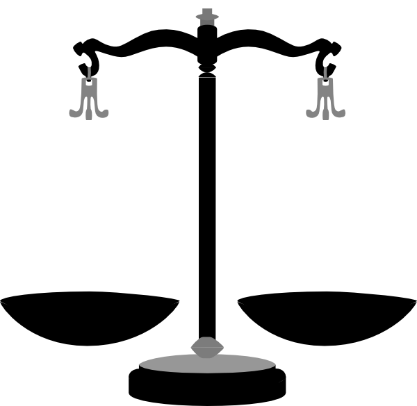 600x585 Libra Clipart Scales Justice