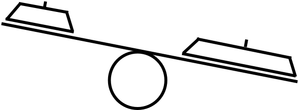 600x221 Scale Clipart Uneven