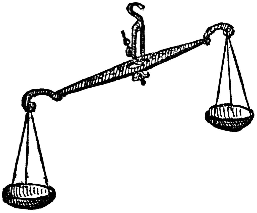 1024x847 Clipart Balance Scale