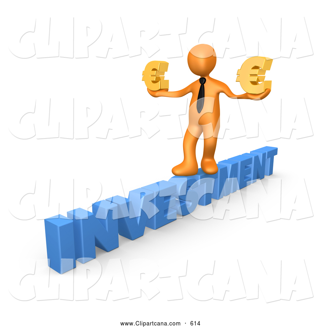 1024x1044 Clip Art Of A 3d Orange Businessman Balancing And Walking Across