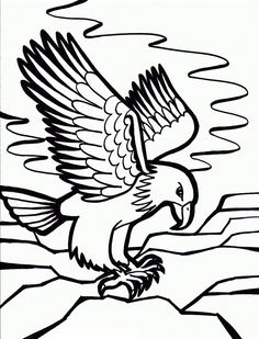 236x309 Printable Eagle Clipart Painting For Parents Art