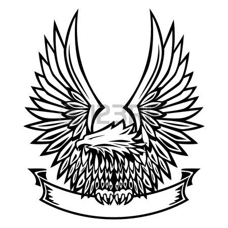 450x450 Bald Eagle Clipart Spread Wing