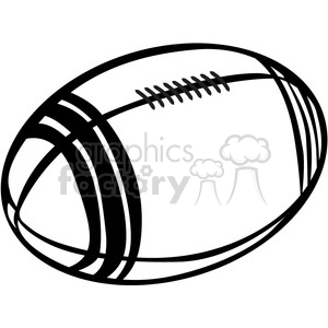 300x300 Rugby Ball Clipart Black And White