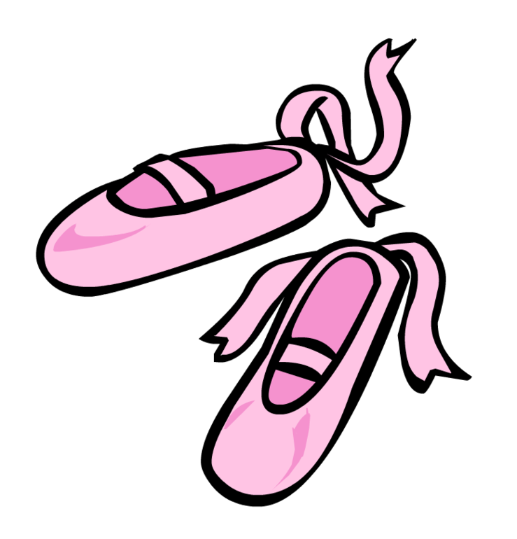 739x770 Ballet Shoes Clip Art