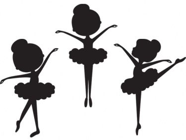 375x281 Best Ballerina Silhouette Ideas Silhouettes
