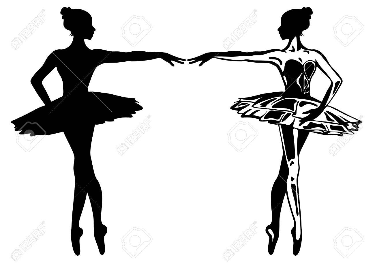 1300x915 Ballerina Royalty Free Cliparts, Vectors, And Stock Illustration