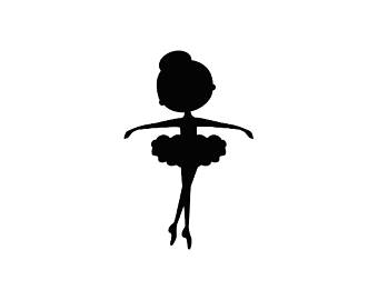 340x270 Ballerina Silhouette Etsy