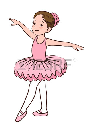 319x450 Cartoon Vector Illustration Of A Smiling Little Caucasian