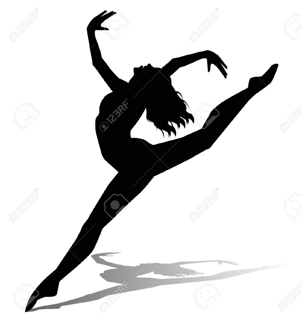 1230x1300 Ballet Clip Art