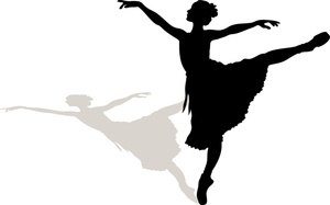 300x187 Dancing Clipart Shadow