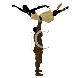 300x300 Man Holding A Ballet Dancer Overhead