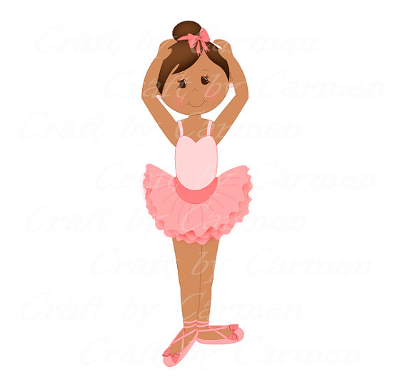 570x550 Ballerina Clip Art Dancer Ballet Digital Art By Craftbycarmen My