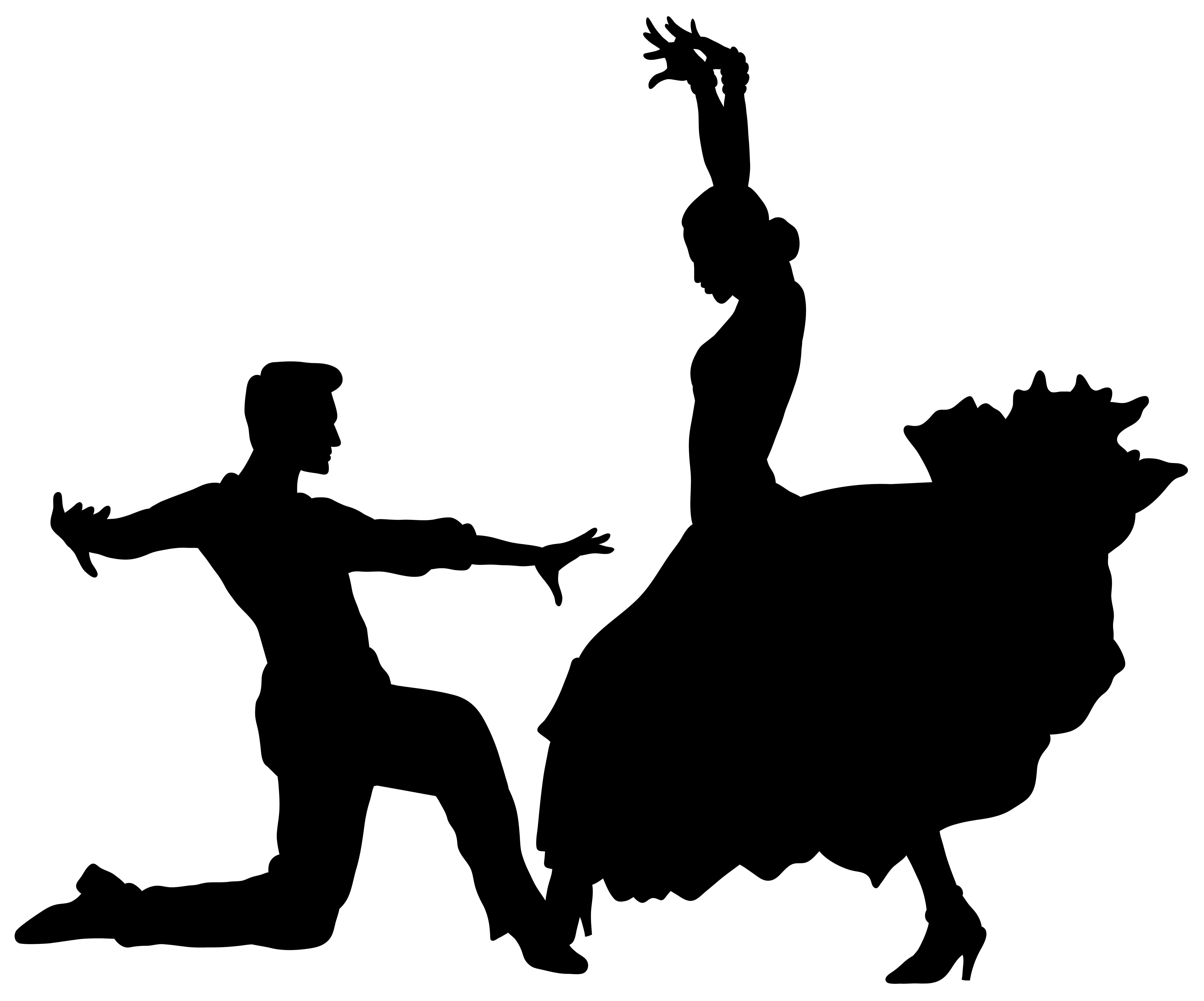 8000x6649 Dancer Clipart Transparent