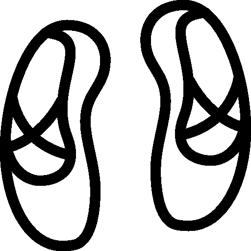 512x512 Ballet Shoe Clip Art