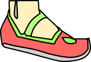 300x206 Shoe Clip Art You Can Walk Away