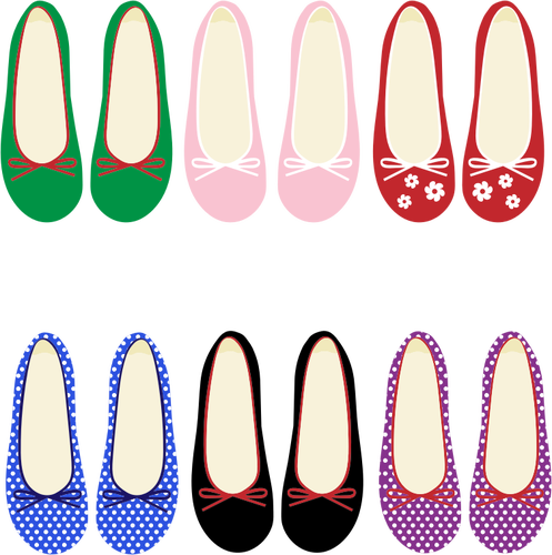 497x500 Shoes For Ballet Dancers Public Domain Vectors