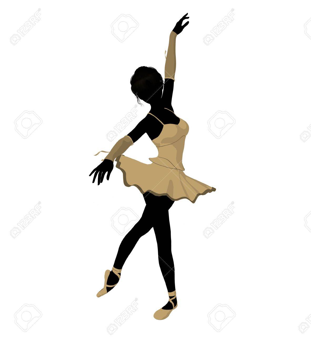 Ballet Silhouette Cliparts