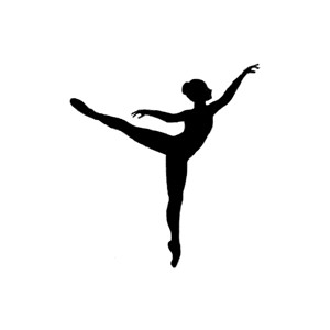 300x300 Ballet Clipart Silhouette
