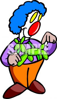 201x350 Clown Making Balloon Animals