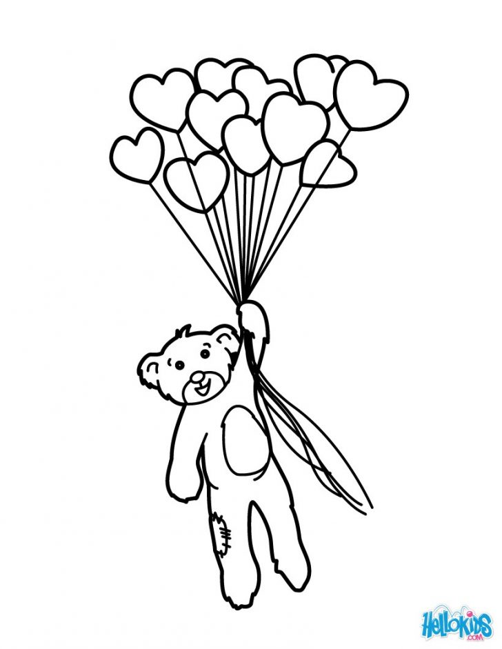 728x941 Adult ~ Balloon Animal Coloring Page Clip Art Balloon Pages